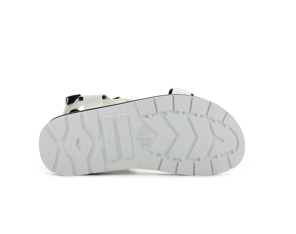 Palladium OUTDOORSY URBANITY Men's Sandals White | Canada-9234