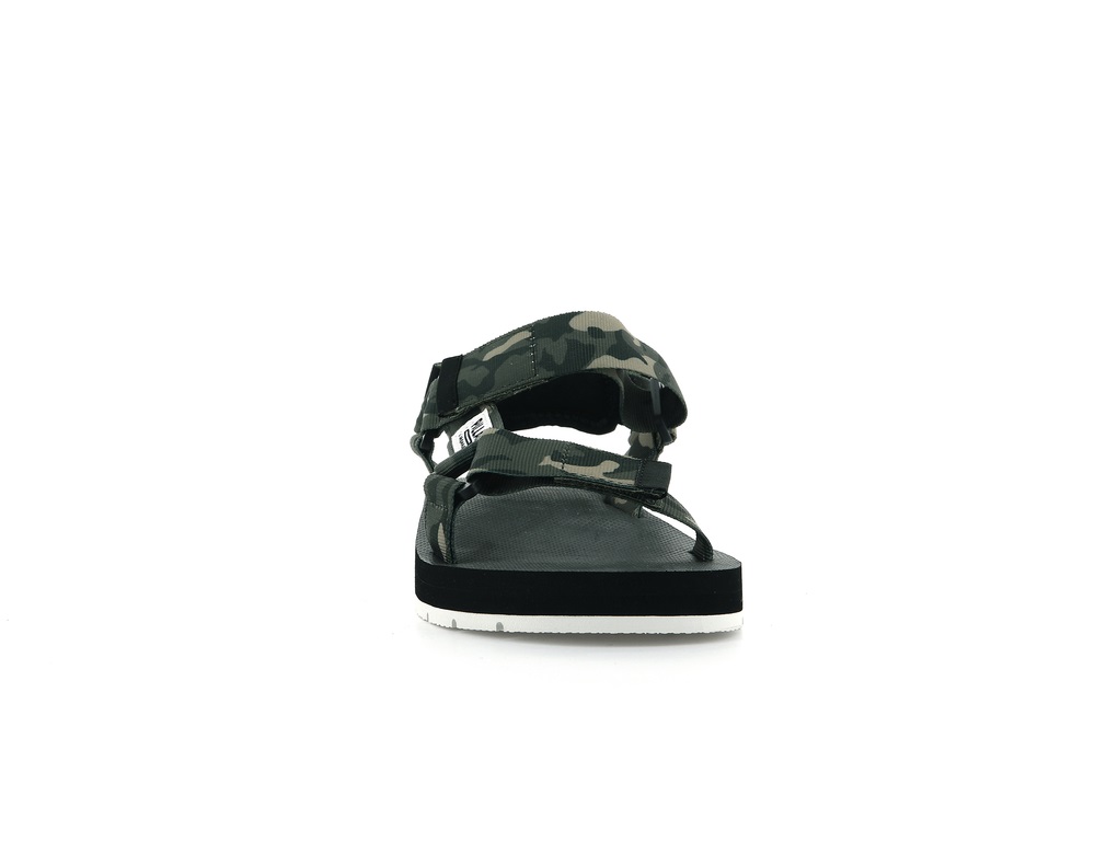 Palladium OUTDOORSY URBANITY Women's Sandals Camo | Canada-1674
