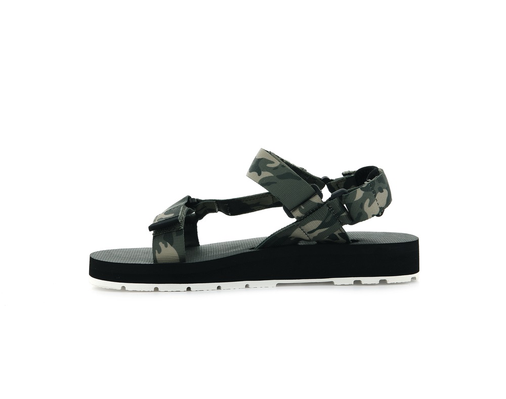 Palladium OUTDOORSY URBANITY Women's Sandals Camo | Canada-1674