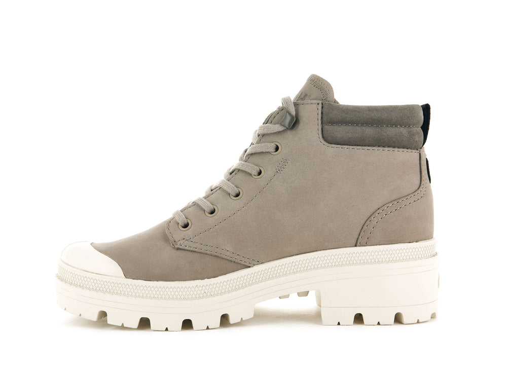 Palladium PALLABASE LO CUFF Women's Boots Miss Dune | Canada-9312