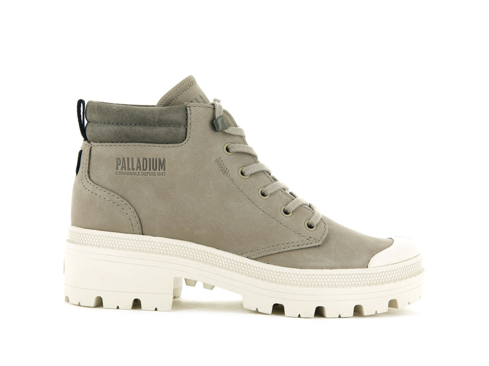 Palladium PALLABASE LO CUFF Women\'s Boots Miss Dune | Canada-9312
