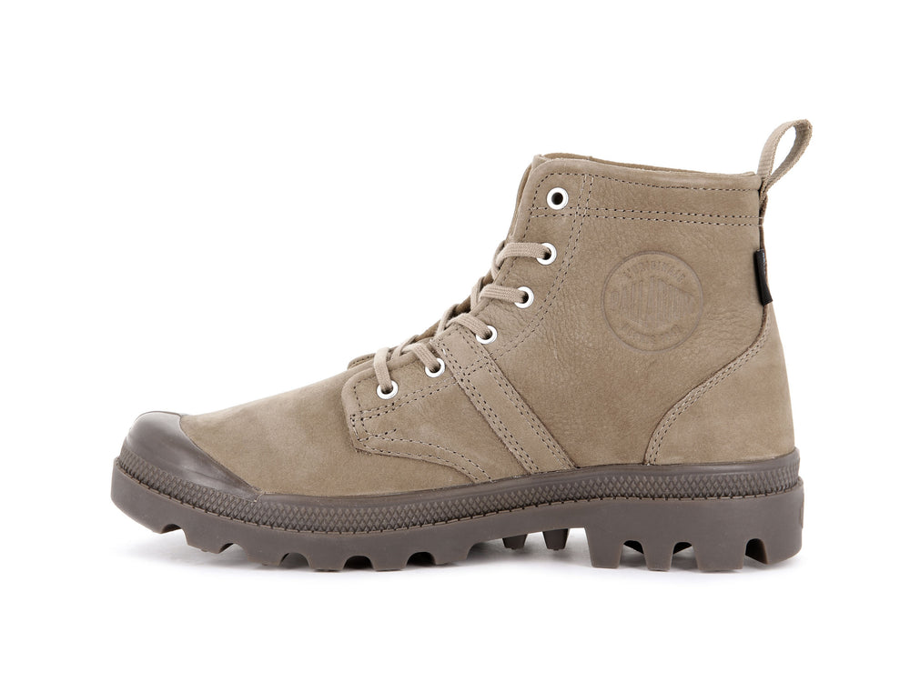 Palladium PALLABROUSSE HI WATERPROOF Women's Boots Brown | Canada-3792