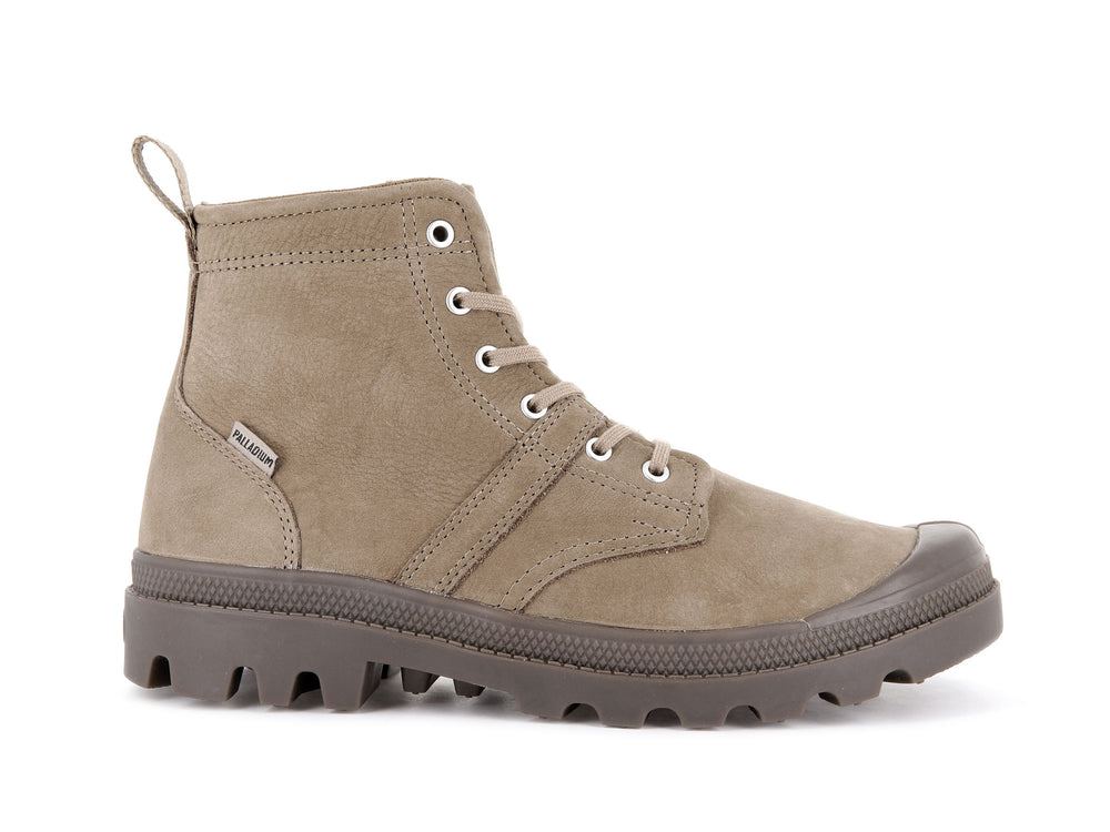 Palladium PALLABROUSSE HI WATERPROOF Women\'s Boots Brown | Canada-3792