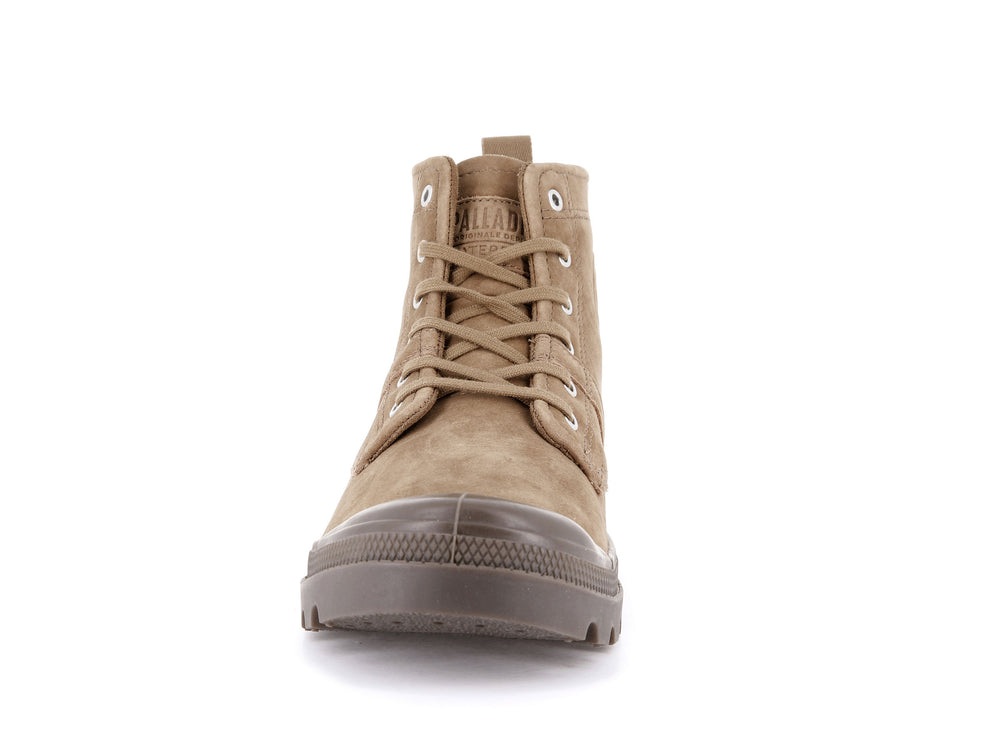 Palladium PALLABROUSSE HI WATERPROOF Women's Boots Mahogany | Canada-8534