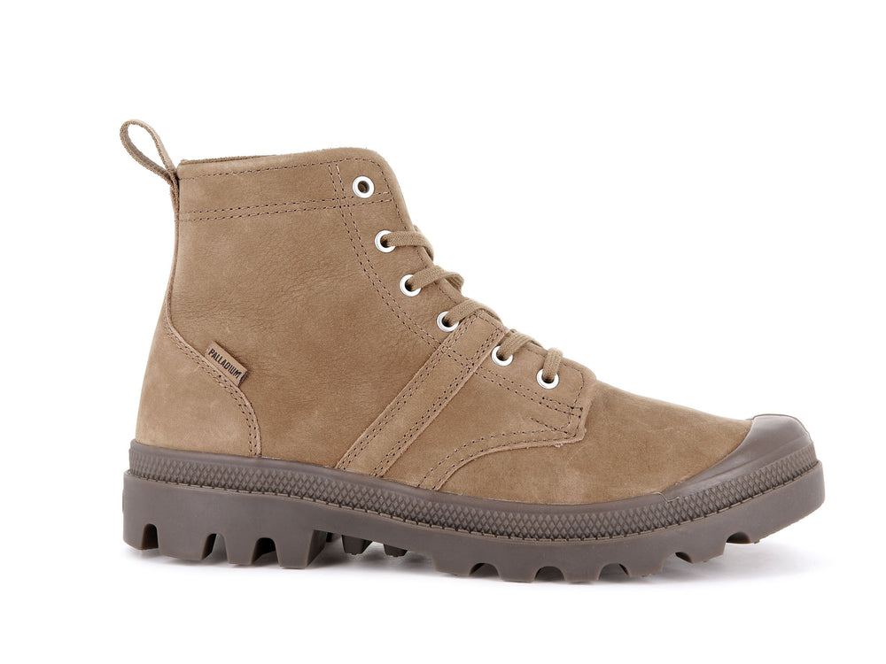 Palladium PALLABROUSSE HI WATERPROOF Women\'s Boots Mahogany | Canada-8534