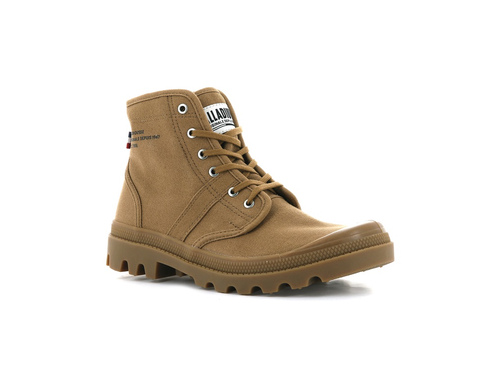 Palladium PALLABROUSSE LEGION Women's Boots Mahogany | Canada-9802