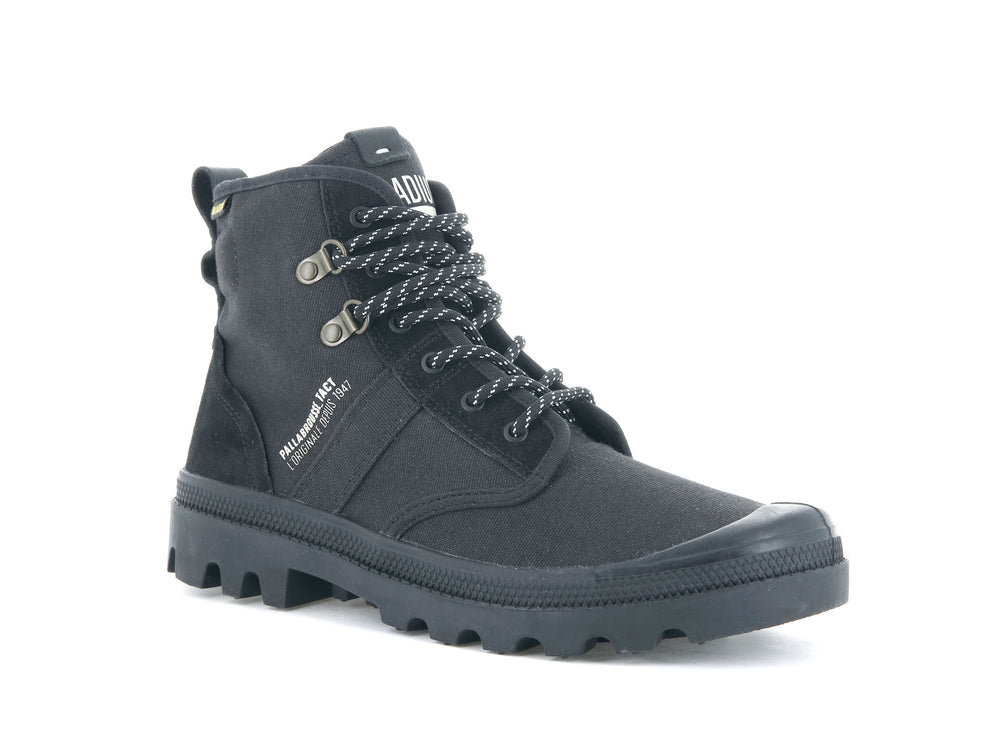 Palladium PALLABROUSSE TACTICAL Women's Boots Black | Canada-5347