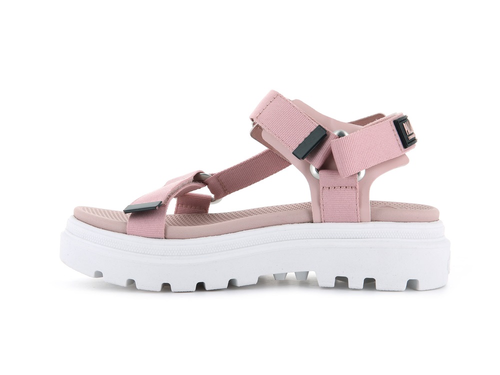 Palladium PALLACRUISE STRAP Women's Sandals Rose | Canada-0142