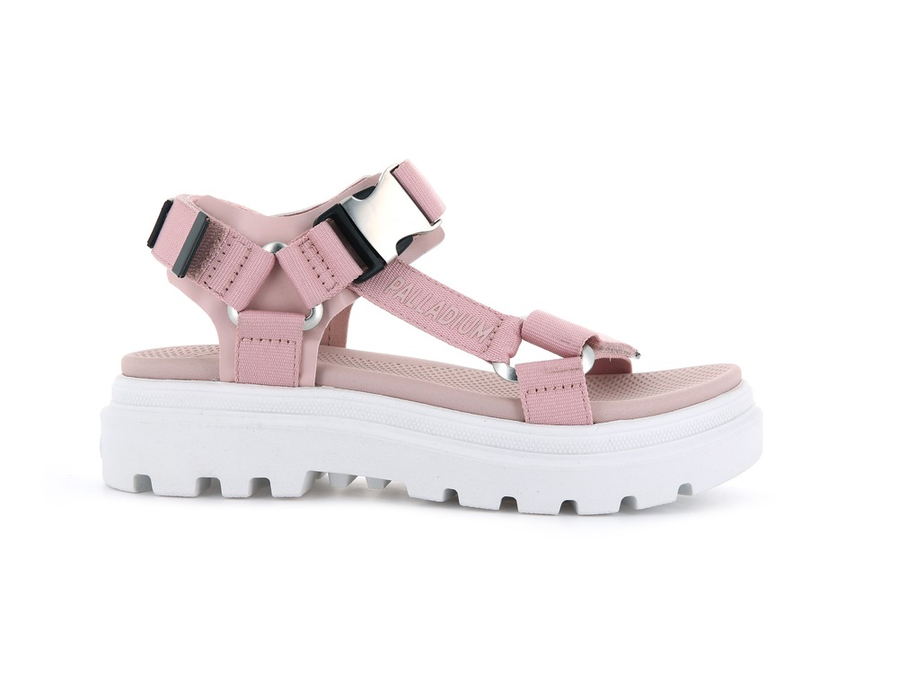 Palladium PALLACRUISE STRAP Women\'s Sandals Rose | Canada-0142