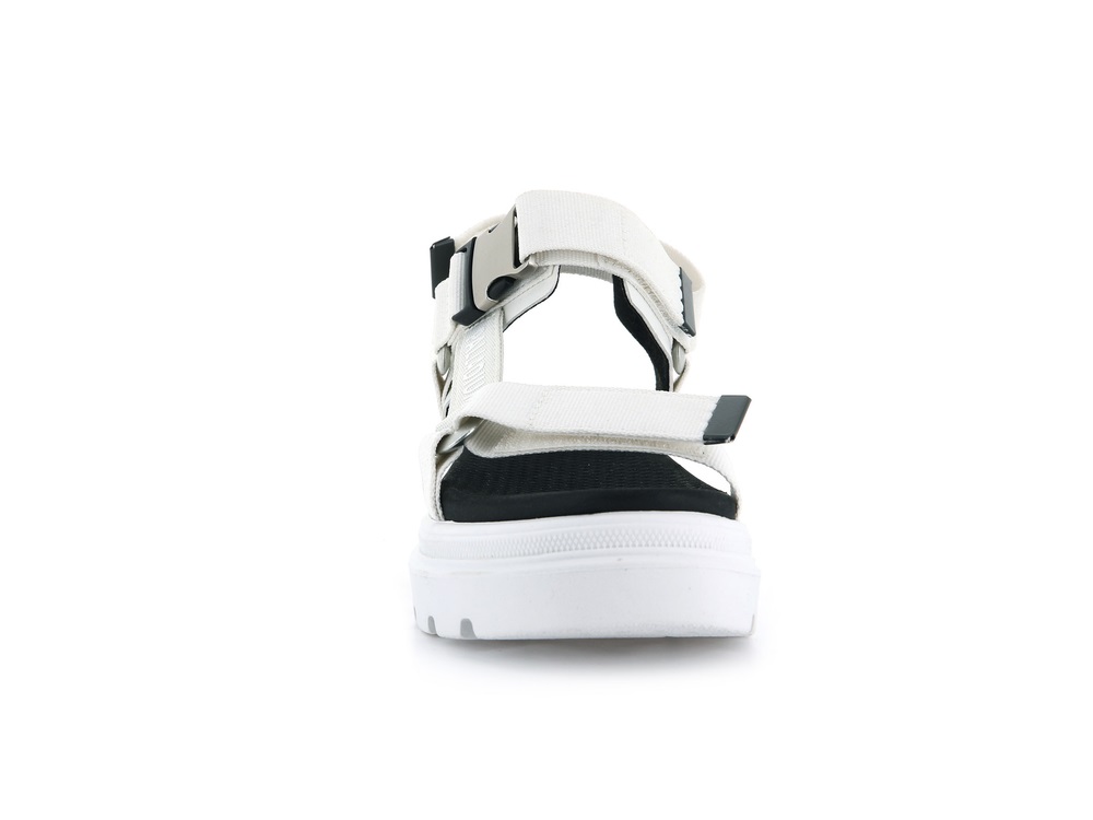 Palladium PALLACRUISE STRAP Women's Sandals White | Canada-6512