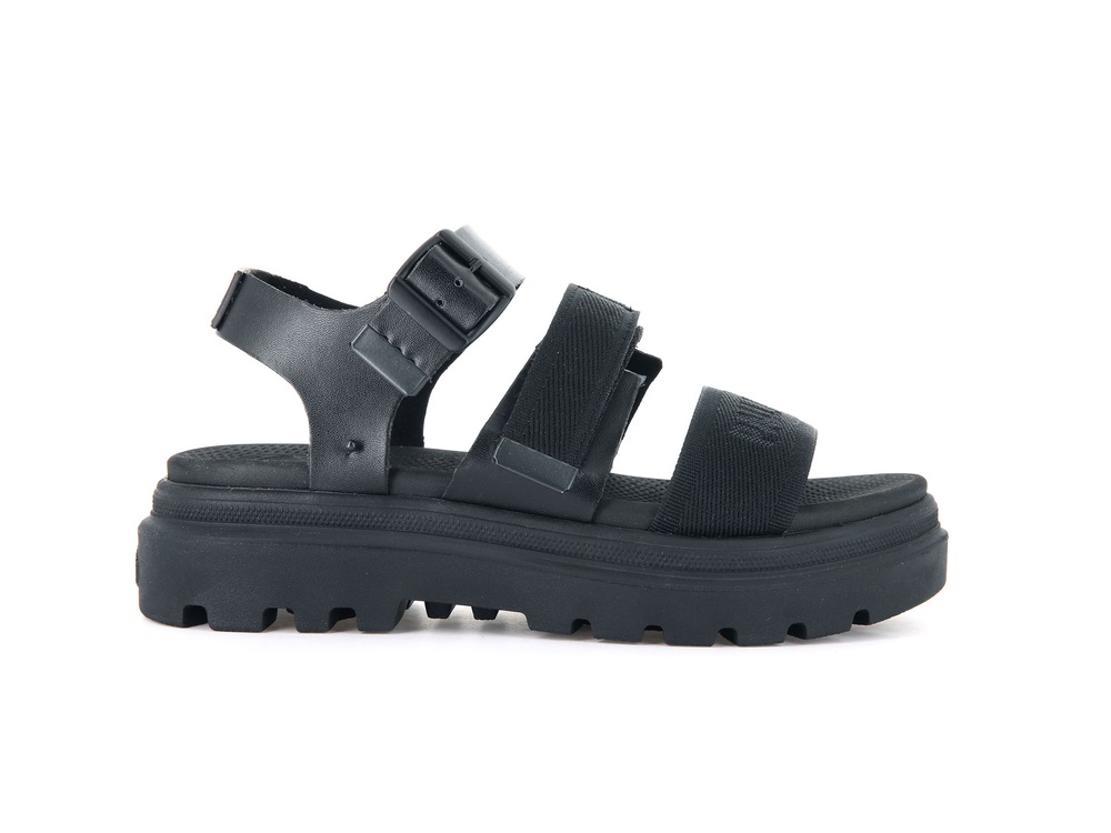 Palladium PALLACRUISE URBANITY Women\'s Sandals Black | Canada-4962