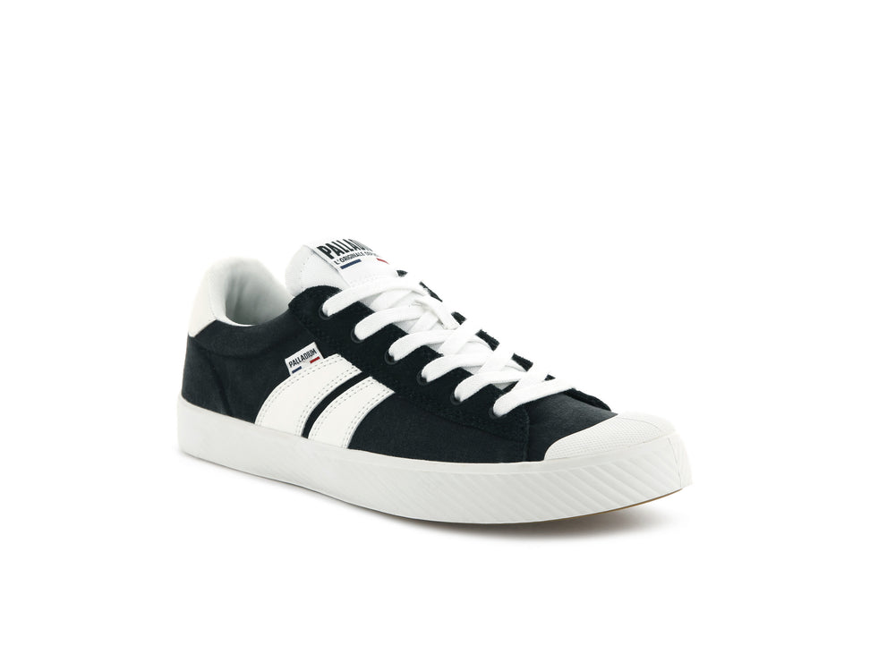 Palladium PALLAPHOENIX FLAME C Men's Low Top Shoes Black | Canada-5604