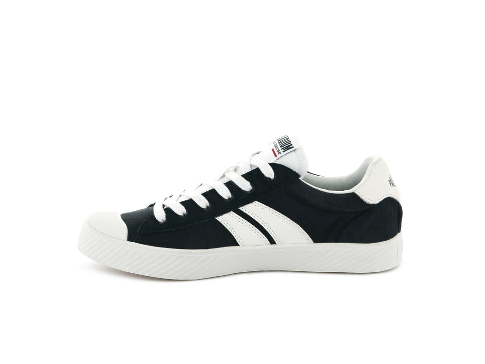 Palladium PALLAPHOENIX FLAME C Men's Low Top Shoes Black | Canada-5604