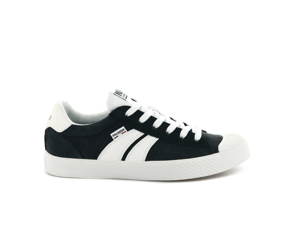 Palladium PALLAPHOENIX FLAME C Men\'s Low Top Shoes Black | Canada-5604