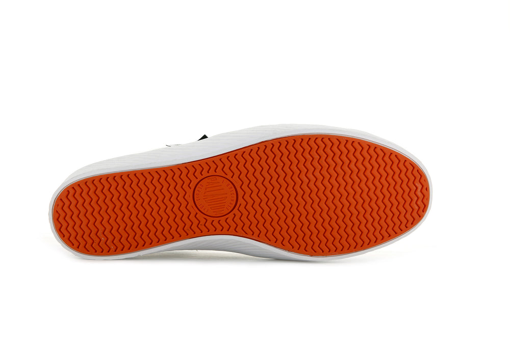 Palladium PALLAPHOENIX OVERLAB Women's Low Top Shoes White | Canada-9137