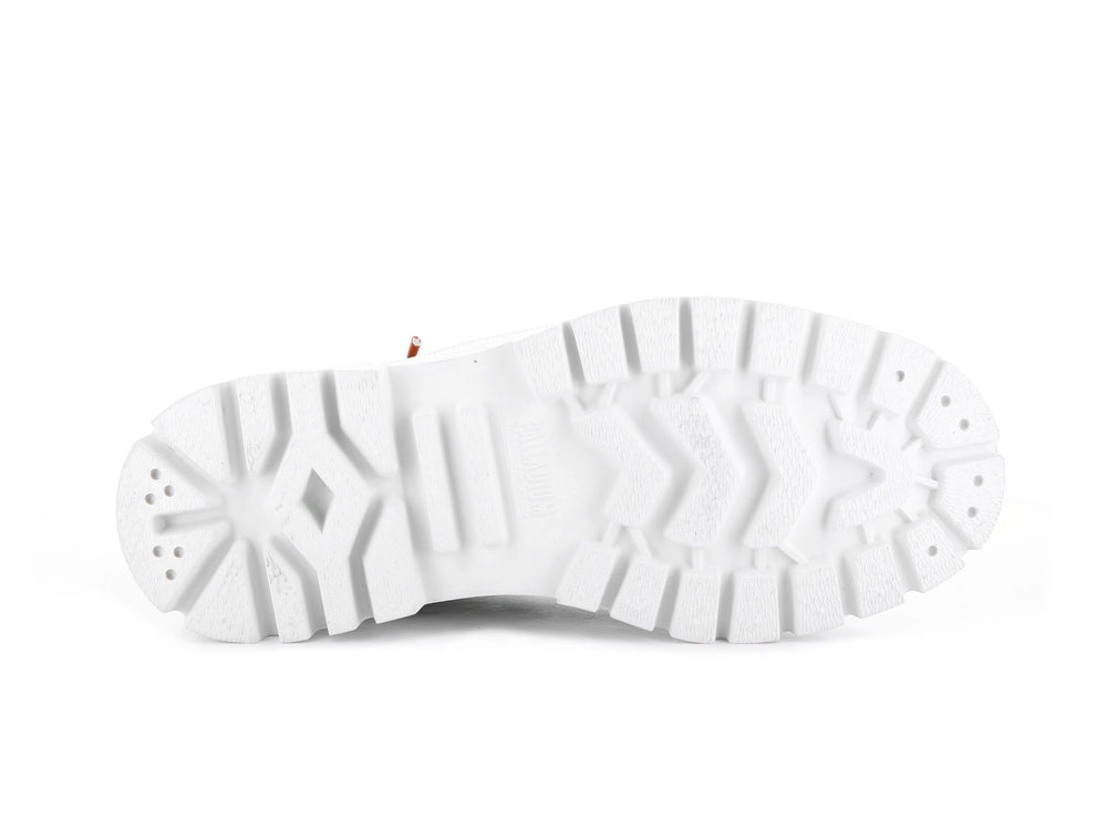 Palladium PALLASHOCK BACK ZIP Women's High Top Sneakers Dune | Canada-8935