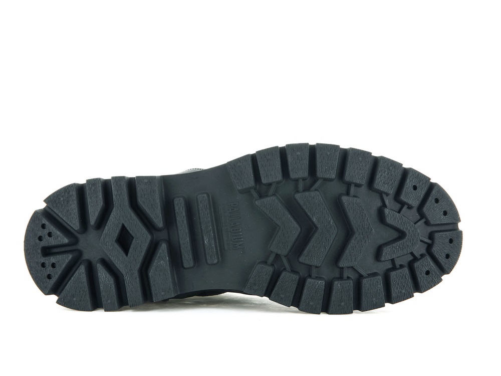 Palladium PALLASHOCK HIKER Women's High Top Sneakers Black | Canada-0176