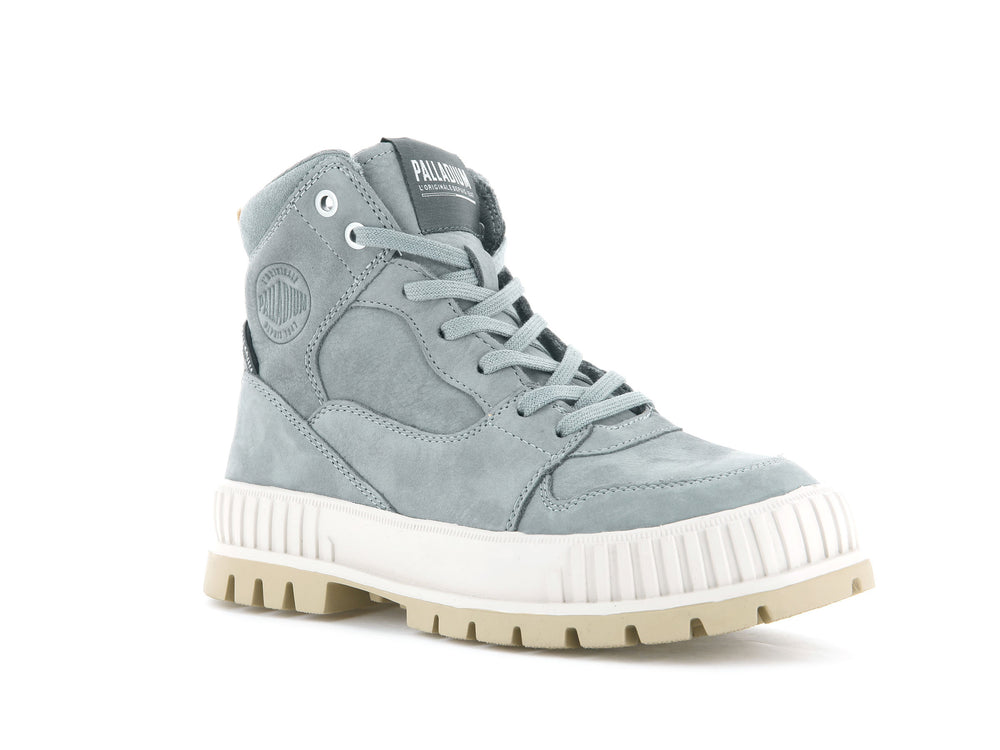 Palladium PALLASHOCK HI SNK Women's High Top Sneakers Cloudburst | Canada-2481