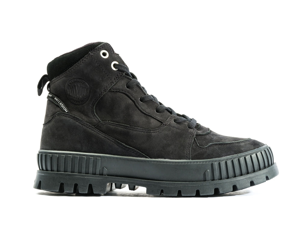 Palladium PALLASHOCK HI SNK Women\'s Sneakers Black | Canada-0423