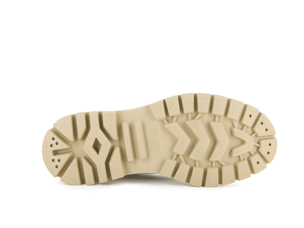 Palladium PALLASHOCK HI SNK Women's Sneakers Stucco | Canada-0824