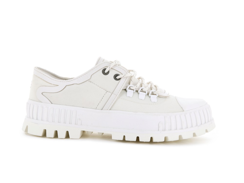 Palladium PALLASHOCK HKR RAINS Men\'s Sneakers Khaki | Canada-0148