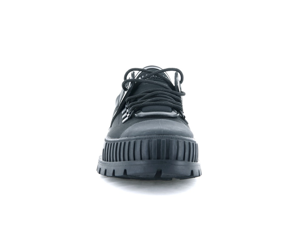 Palladium PALLASHOCK HKR RAINS Men's Sneakers Black | Canada-9408