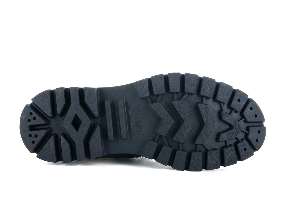 Palladium PALLASHOCK HKR RAINS Men's Sneakers Black | Canada-9408