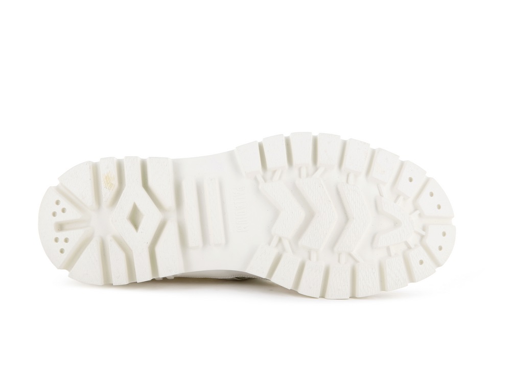 Palladium PALLASHOCK HKR RAINS Women's Sneakers Khaki | Canada-4506