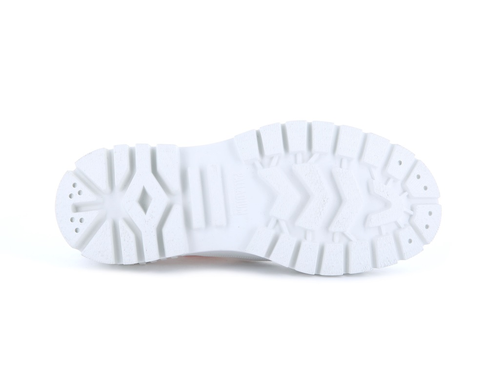 Palladium PALLASHOCK LOW MTP Women's High Top Sneakers White | Canada-2360