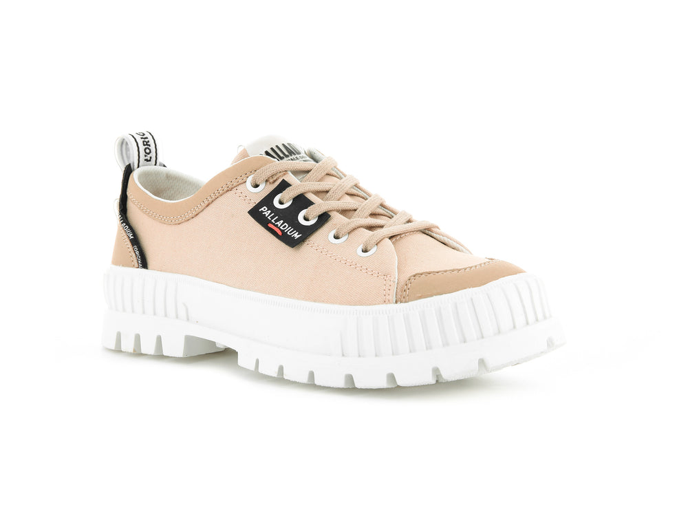 Palladium PALLASHOCK LOW MTP Women's Sneakers NUDE LIGHT | Canada-5460
