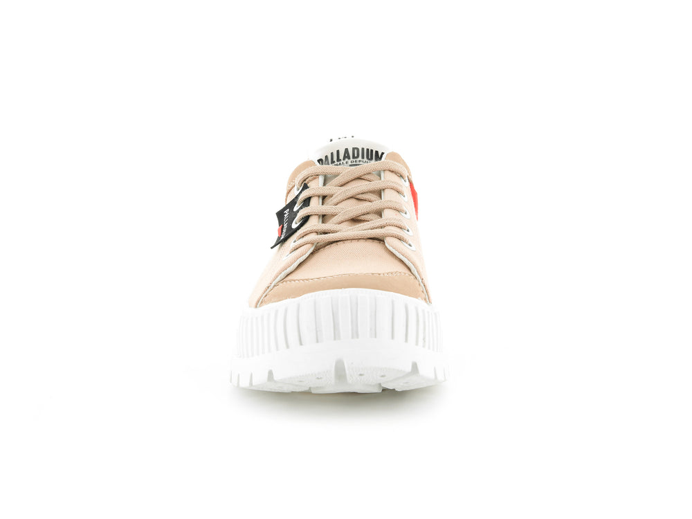 Palladium PALLASHOCK LOW MTP Women's Sneakers NUDE LIGHT | Canada-5460