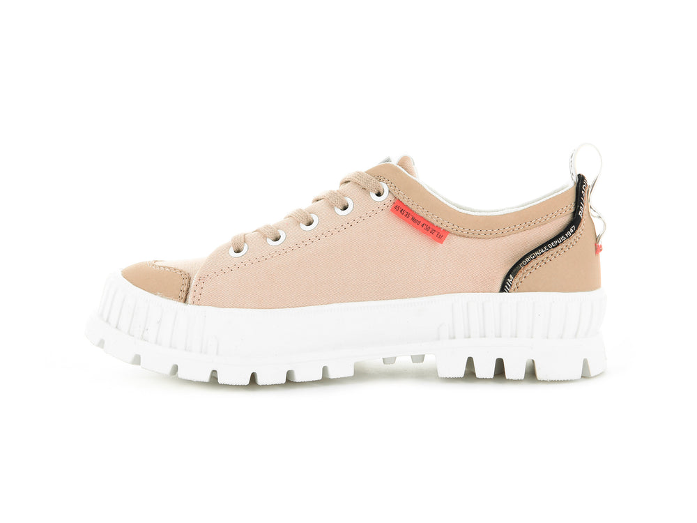 Palladium PALLASHOCK LOW MTP Women's Sneakers NUDE LIGHT | Canada-5460
