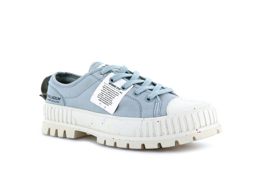 Palladium PALLASHOCK LO ORGANIC Women's Low Top Shoes Belgian Block | Canada-4316