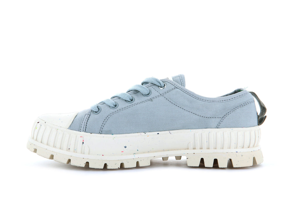 Palladium PALLASHOCK LO ORGANIC Women's Low Top Shoes Belgian Block | Canada-4316
