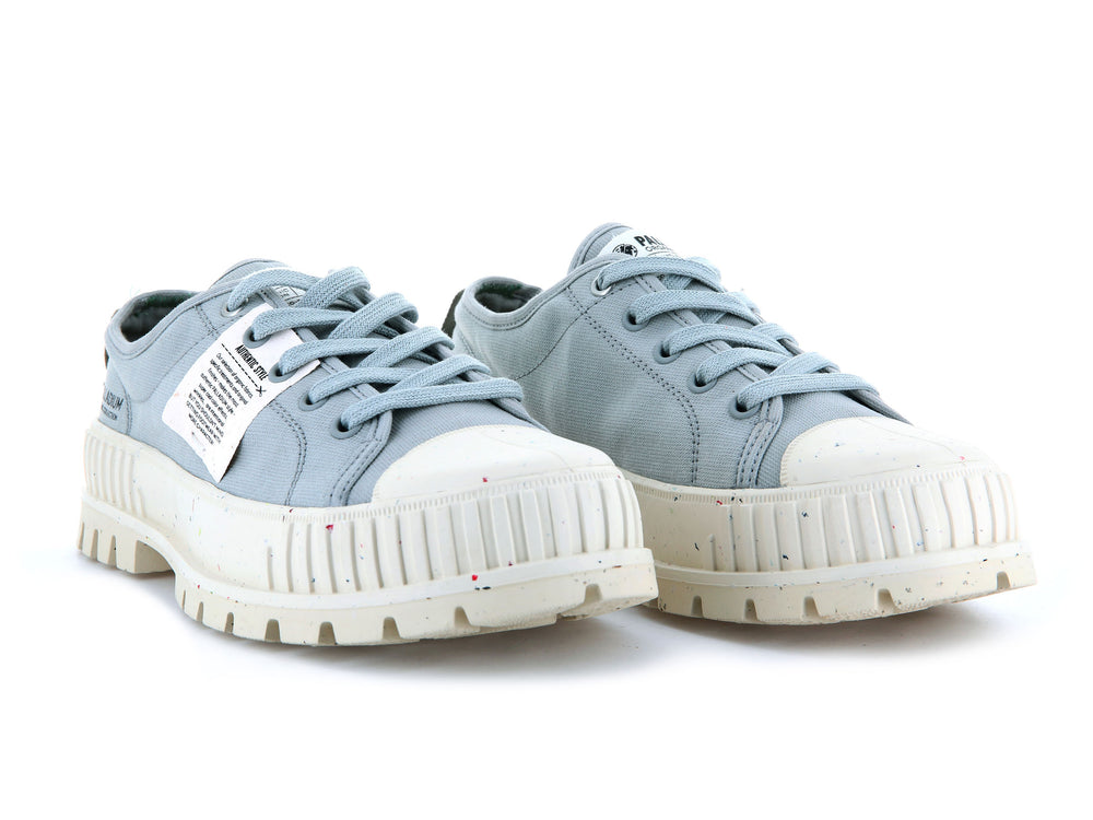 Palladium PALLASHOCK LO ORGANIC Women's Low Top Shoes Belgian Block | Canada-4316