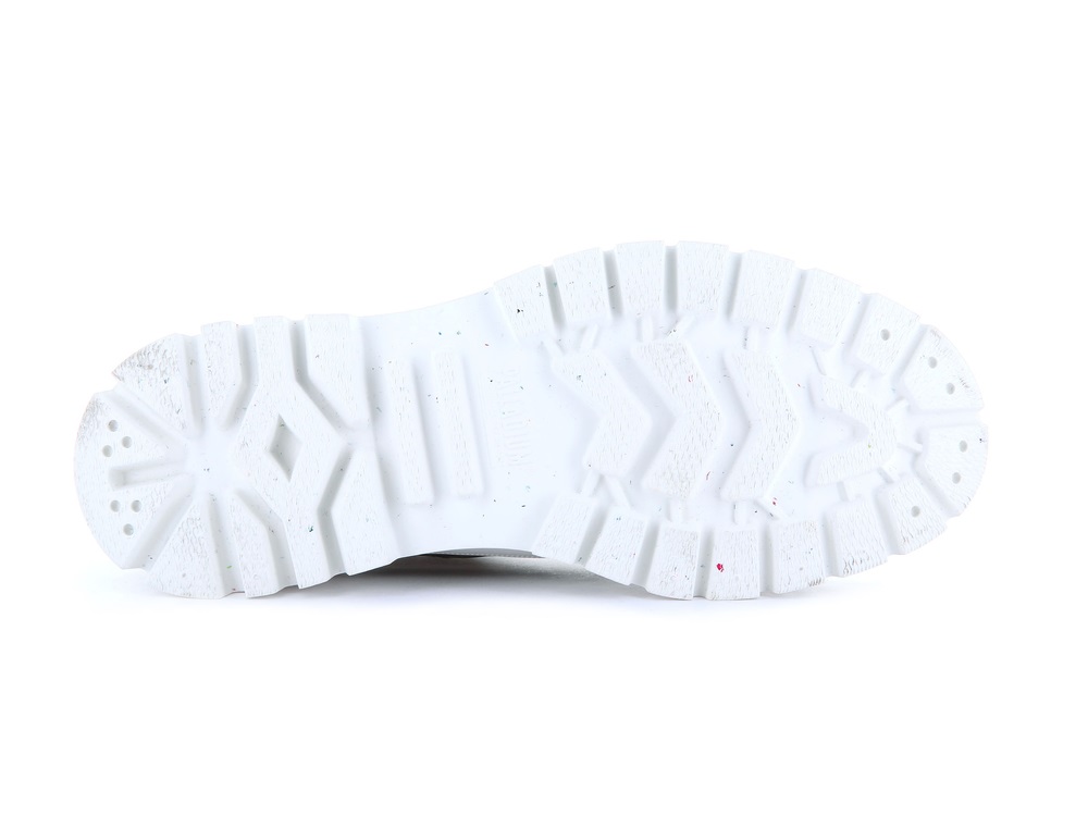 Palladium PALLASHOCK LO TICKET TO EARTH Women's Sneakers Green | Canada-9620