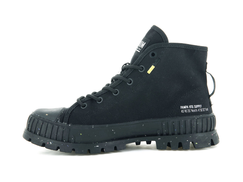 Palladium PALLASHOCK SUPPLY Men's Sneakers Black | Canada-0957
