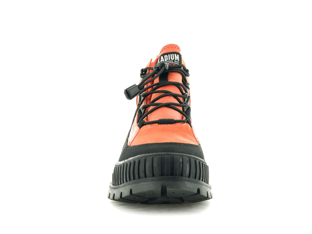 Palladium PALLASHOCK TRAVEL WP+ Men's Sneakers Firecraker | Canada-8325