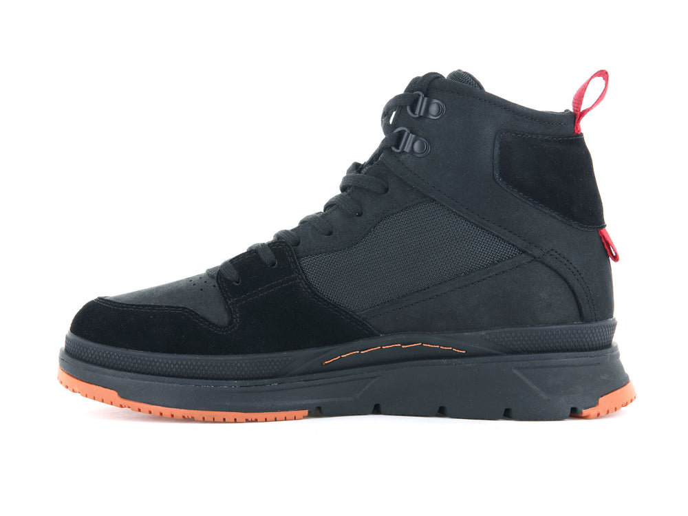Palladium PALLASIDER HI METRO Men's Winter Boots Black | Canada-2891