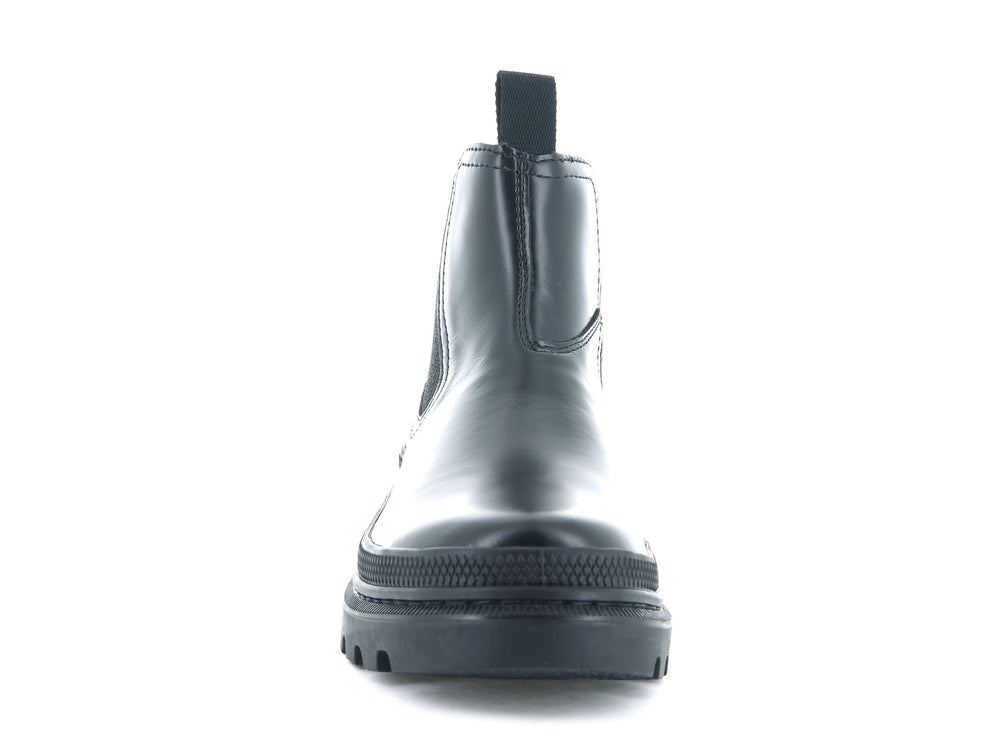 Palladium PALLATROOPER CHE BOX Men's Chelsea Boots Black | Canada-4097