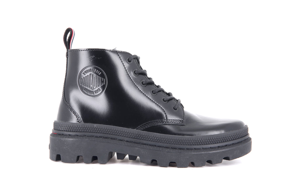 Palladium PALLATROOPER HI-1 Women\'s Boots Black | Canada-1743