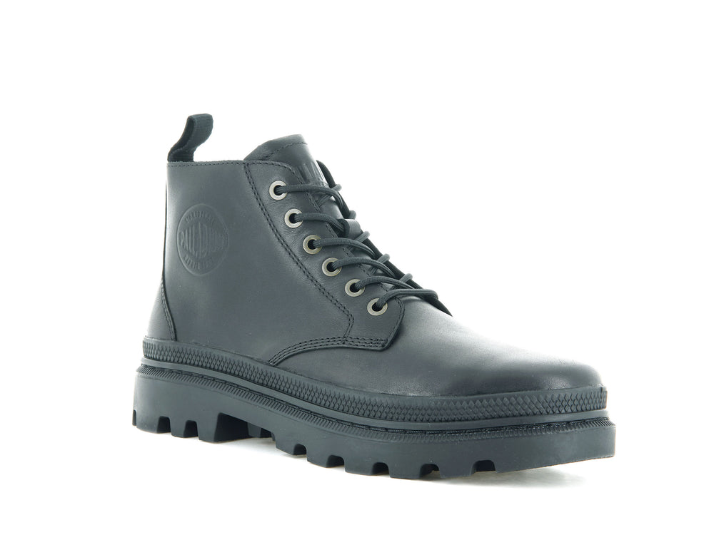 Palladium PALLATROOPER HI RLX Men's Winter Boots Black | Canada-2697