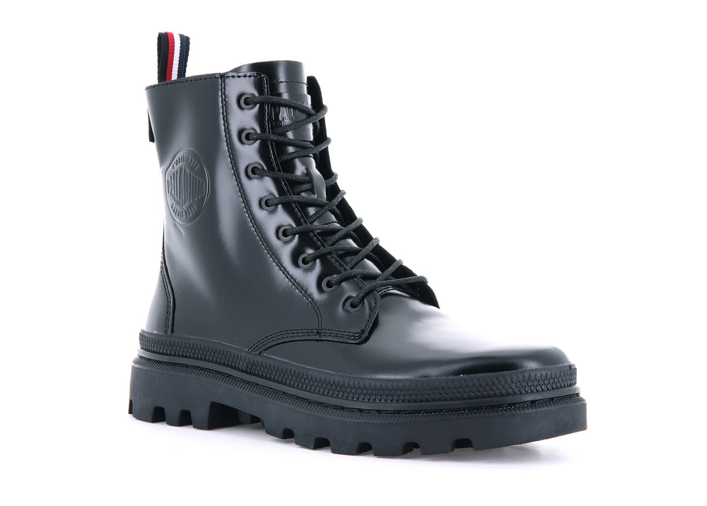 Palladium PALLATROOPER OFF-1 Women's Boots Black | Canada-1962