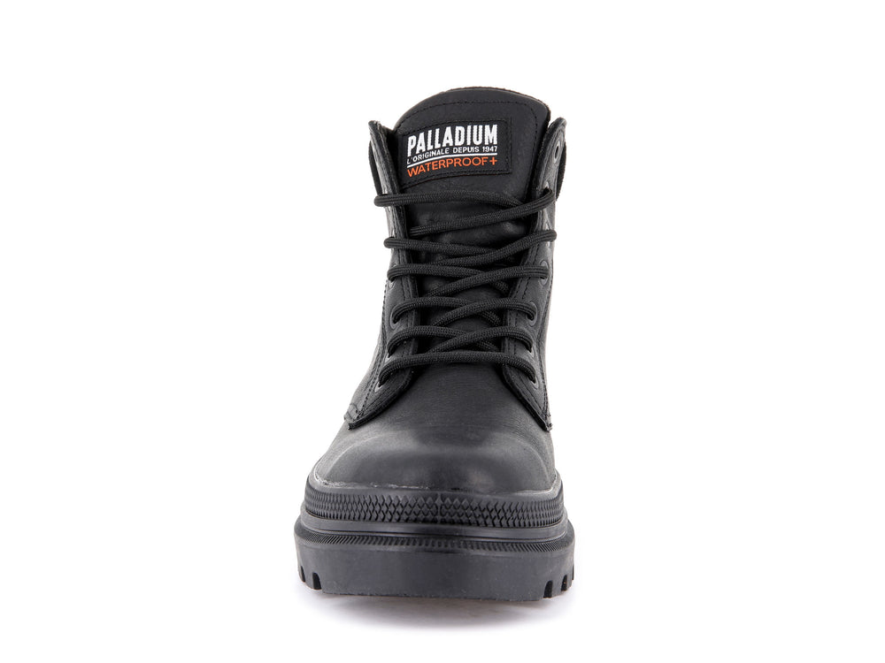 Palladium PALLATROOPER SC WP+ Men's High Top Sneakers Black | Canada-5637