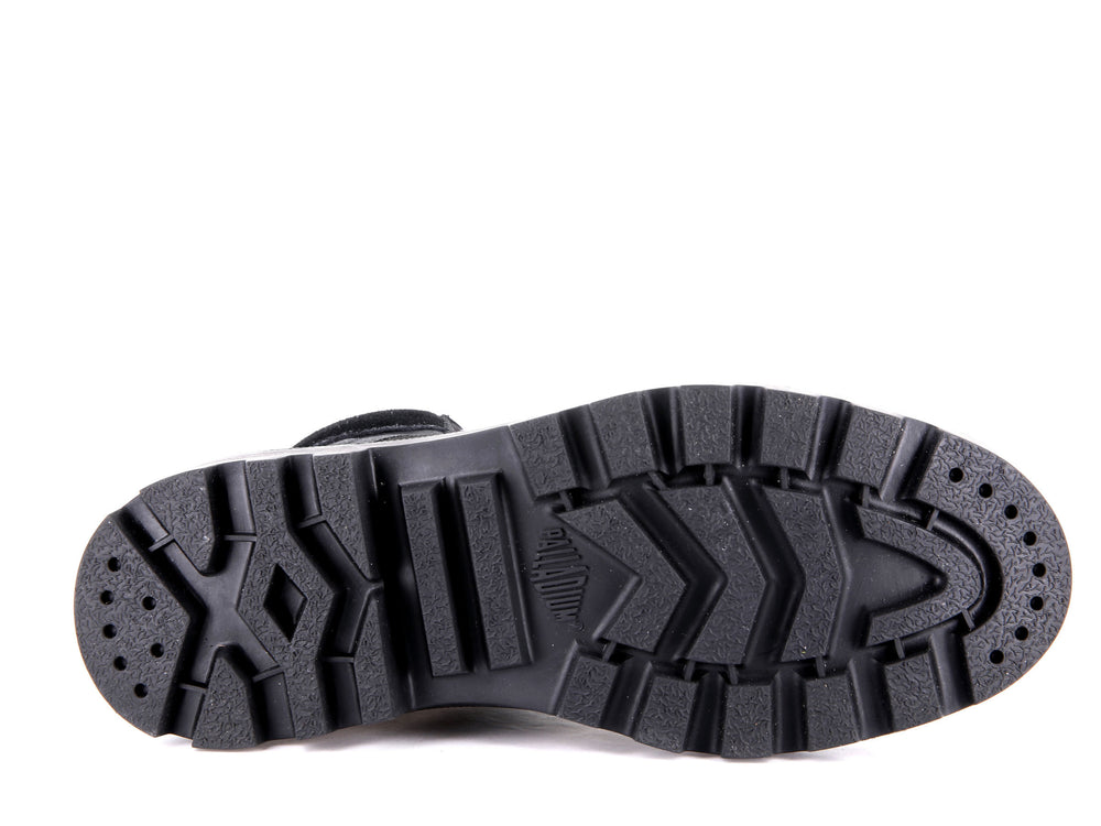 Palladium PALLATROOPER TACTICAL Men's High Top Sneakers Black | Canada-0576