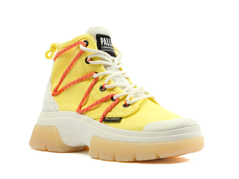Palladium PALLAWAVE LACE IT Women's High Top Sneakers Aurora | Canada-3804