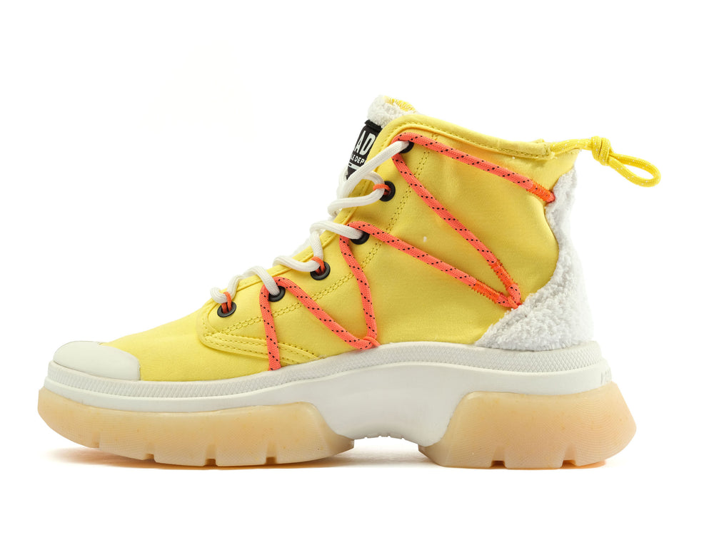 Palladium PALLAWAVE LACE IT Women's High Top Sneakers Aurora | Canada-3804