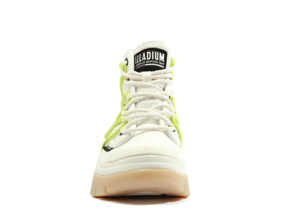 Palladium PALLAWAVE LACE IT Women's Sneakers White | Canada-4256
