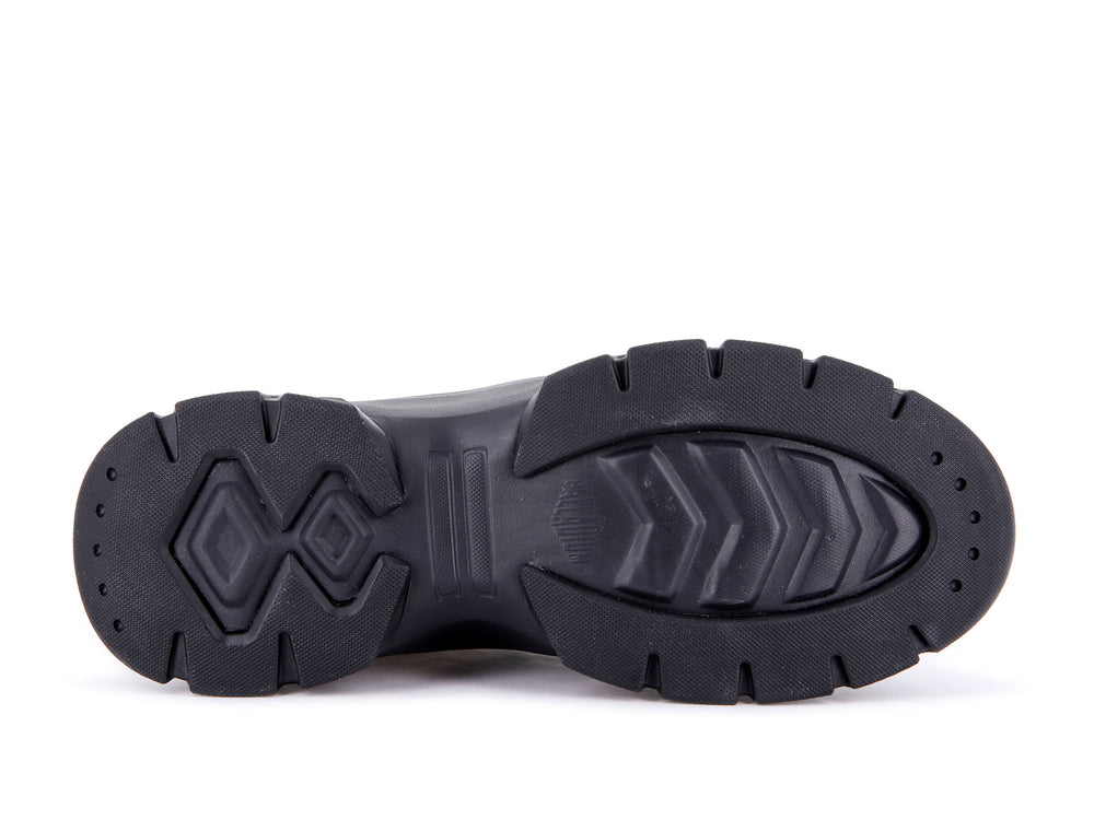 Palladium PALLAWAVE LEATHER Women's Sneakers Black | Canada-8724