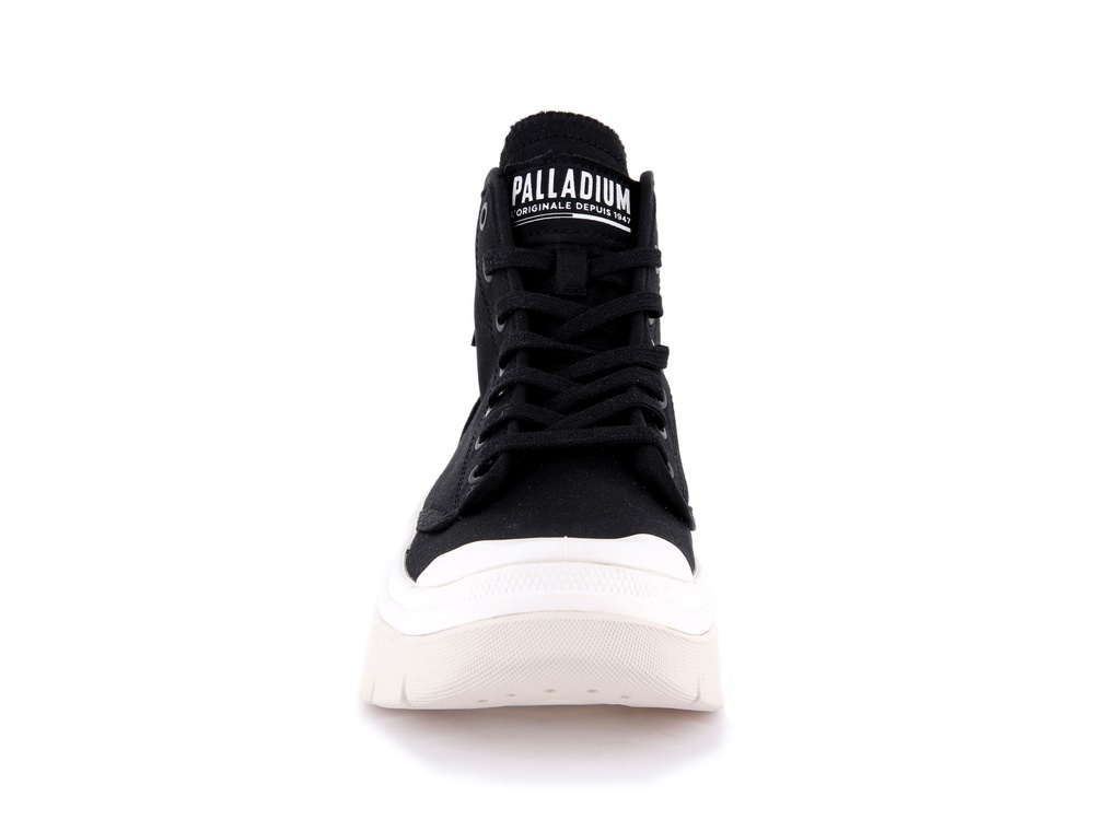 Palladium PALLAWAVE Women's High Top Sneakers Black | Canada-0392